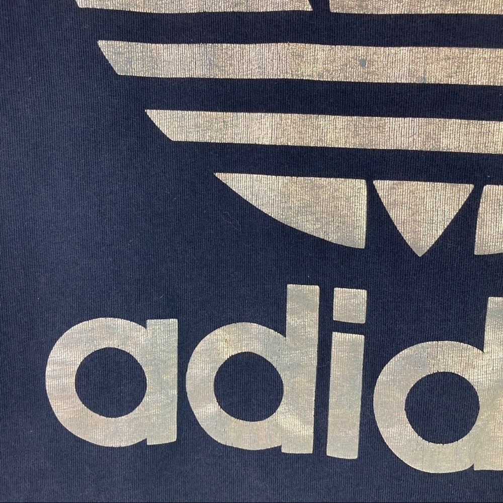 ADIDAS Original Trefoil T-shirt Gold On Black - Picture 5 of 12